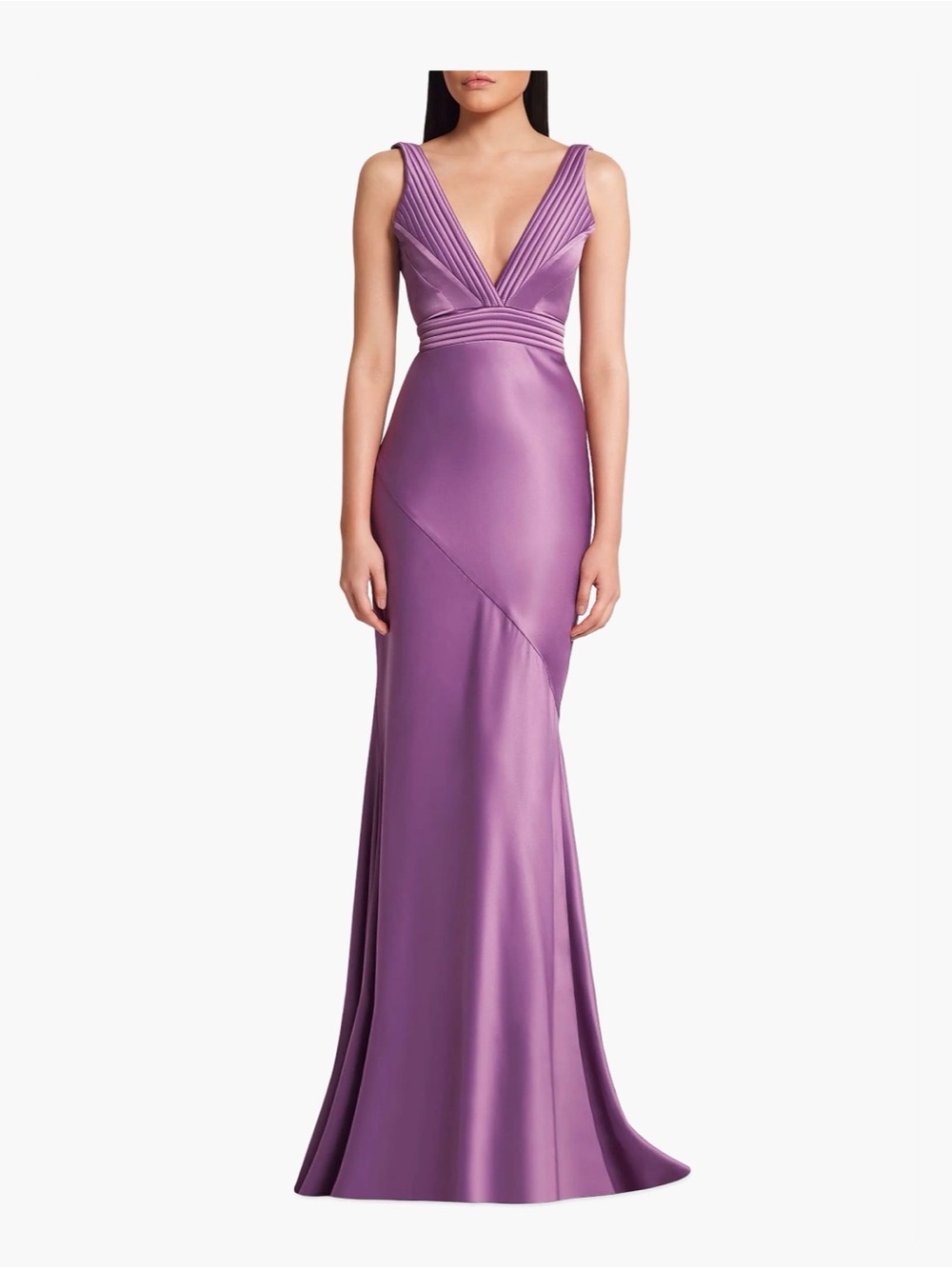 Zhivago Signature Beloved Sleeveless Satin Gown Size 2
